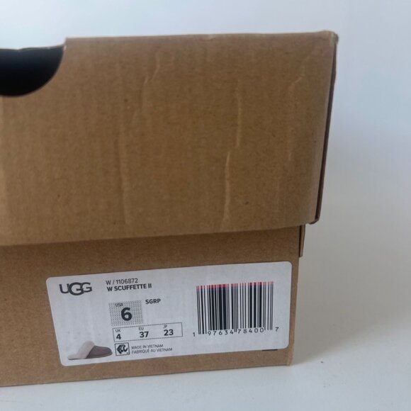 UGG Scuffette ll Sugarplum Slippers Women Size 6 - Picture 8 of 9